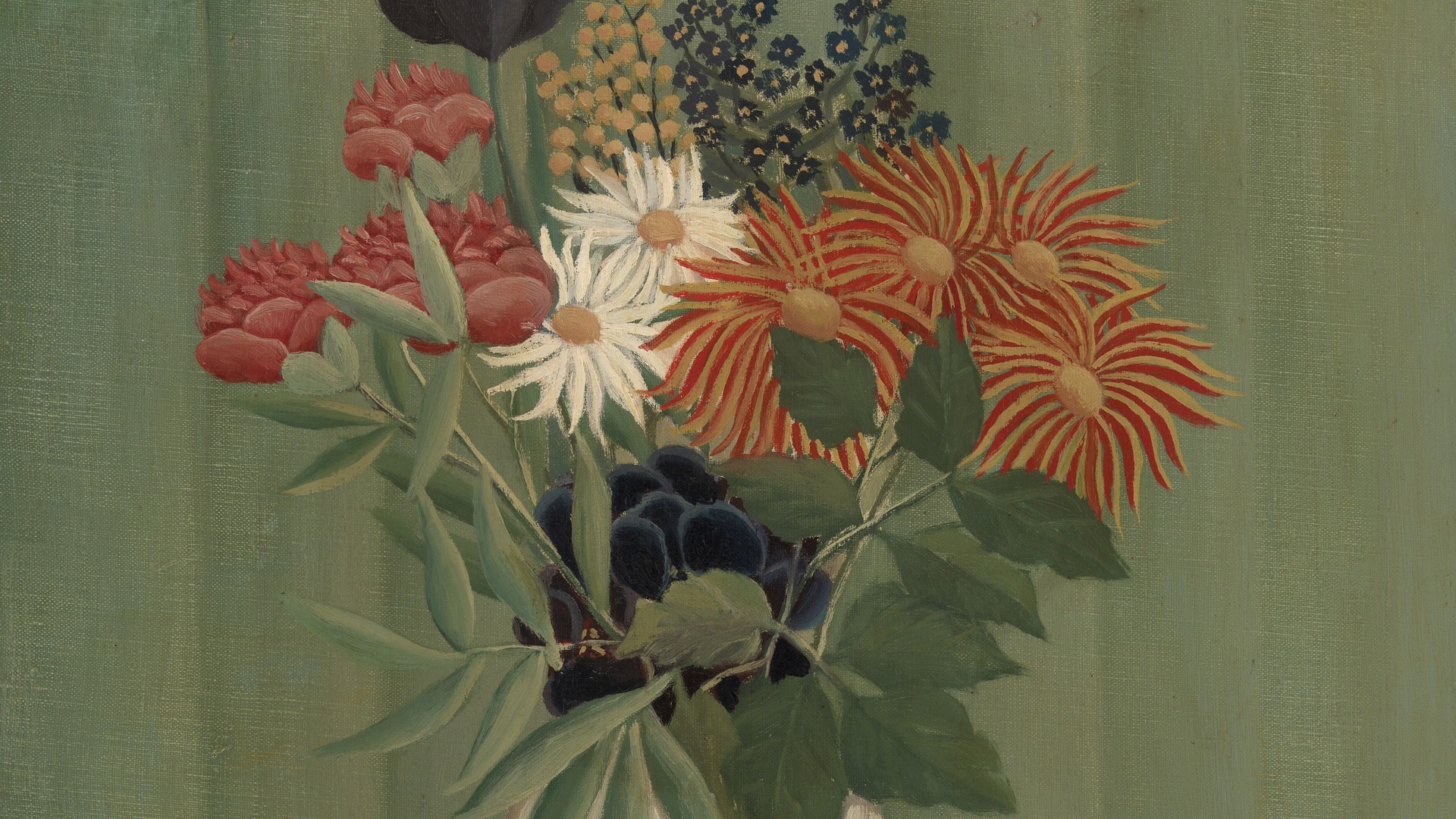 Henri Rousseau. Bouquet Of Flowers